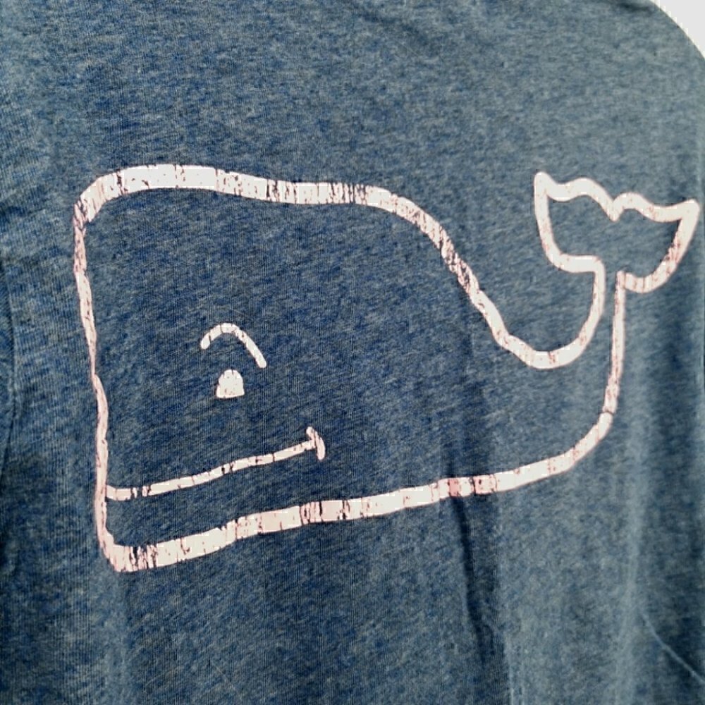 Vineyard Vines Women's XS Cotton Pink Whale Top - Picture 10 of 11